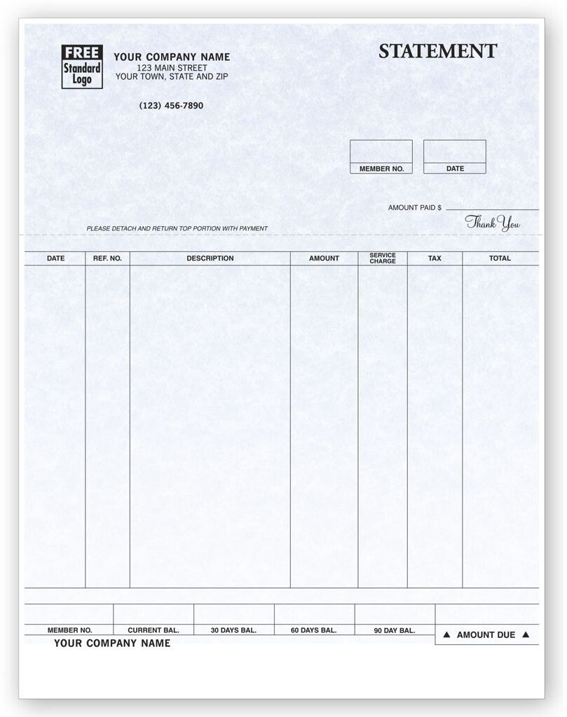 Customized Laser Statements with Parchment Style Color Background