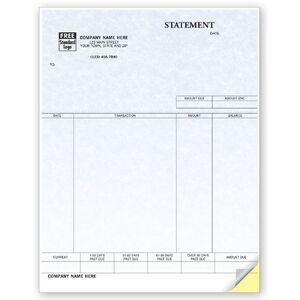 QuickBooks® Laser Statements with Copies