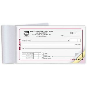 Pocket Sized Receipt Books