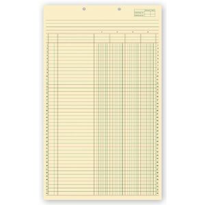 Legal Size Columnar Pads