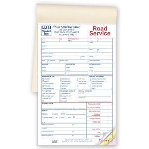 2525 - Road Service Books