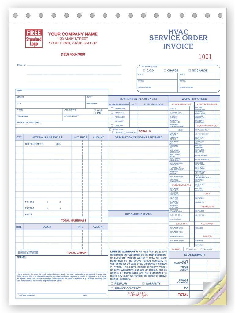 6501 - HVAC Service Orders