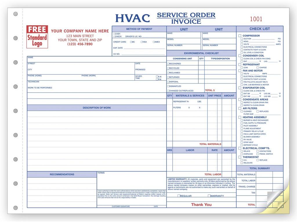 6534 - HVAC Service Orders