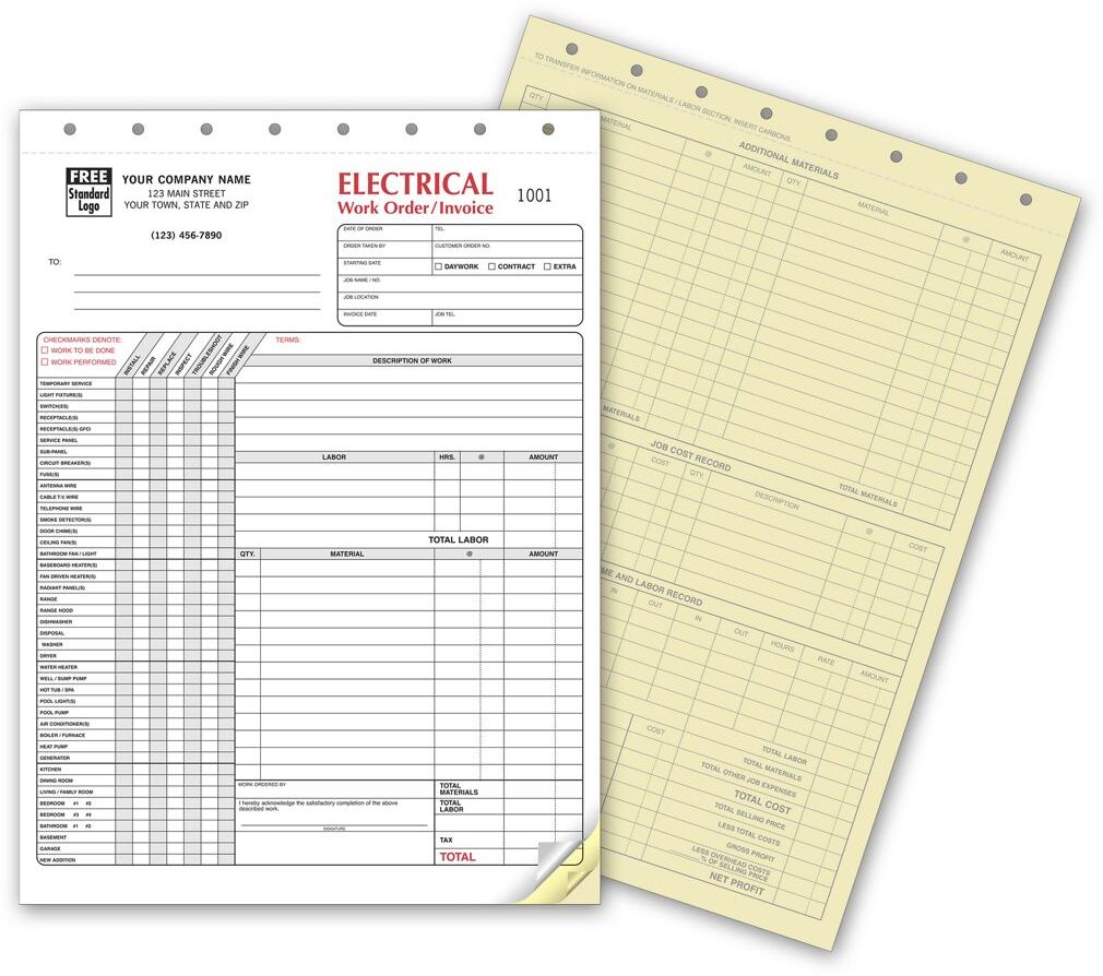 6520 - Electrical Work Orders