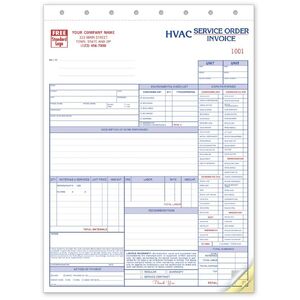 6531 - HVAC Service Orders with Checklist