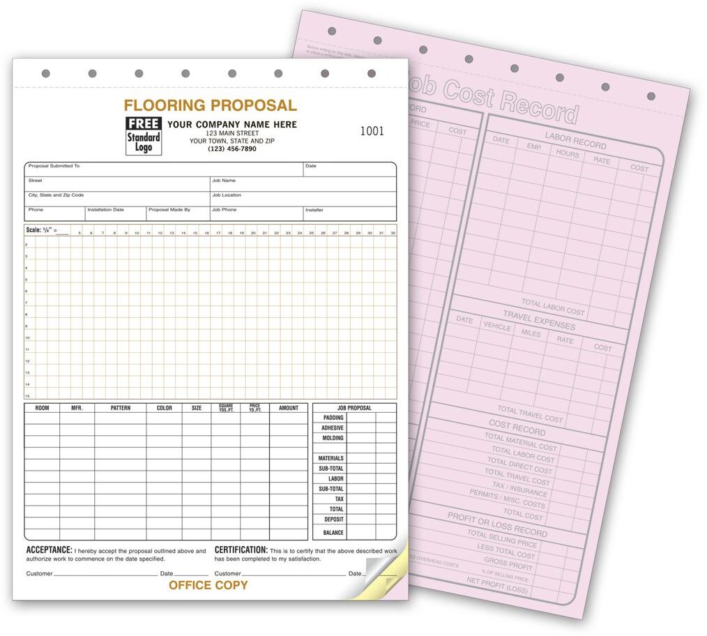Custom Flooring Proposal Form