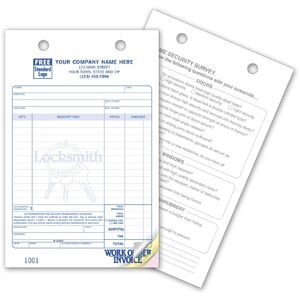 619 - Locksmith Order Forms