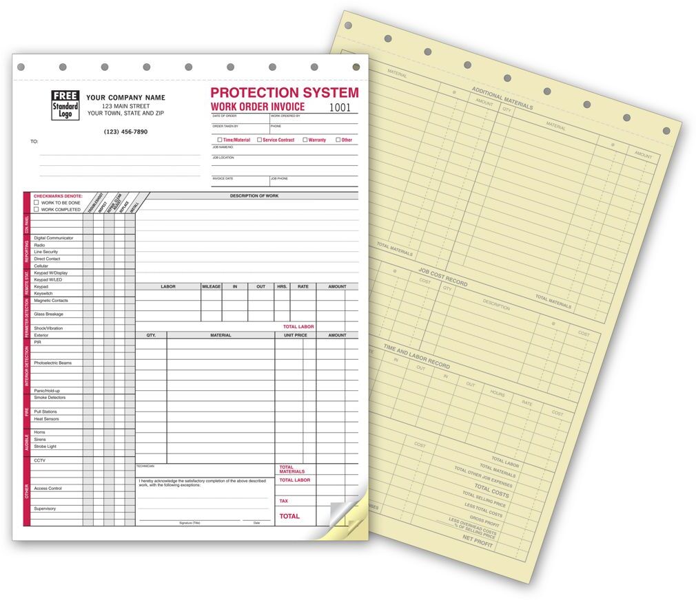 6560 - Alarm Installation Work Orders