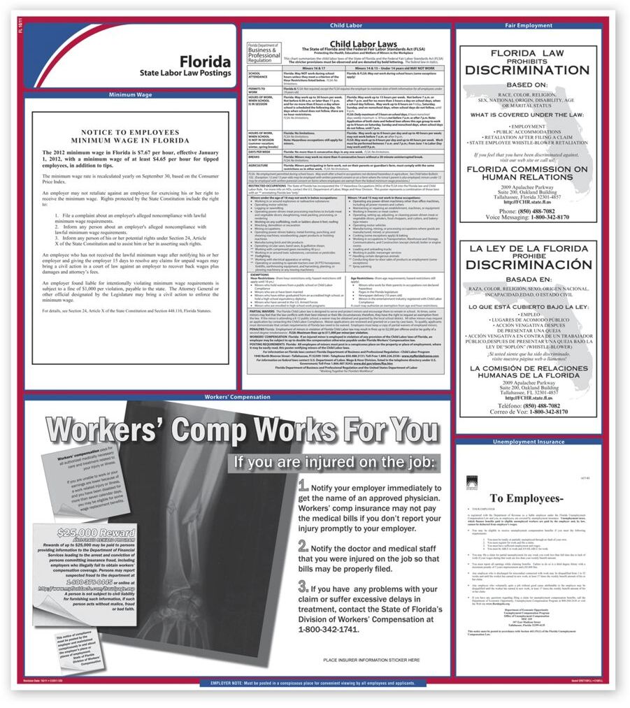 8971 - State Labor Law Posters