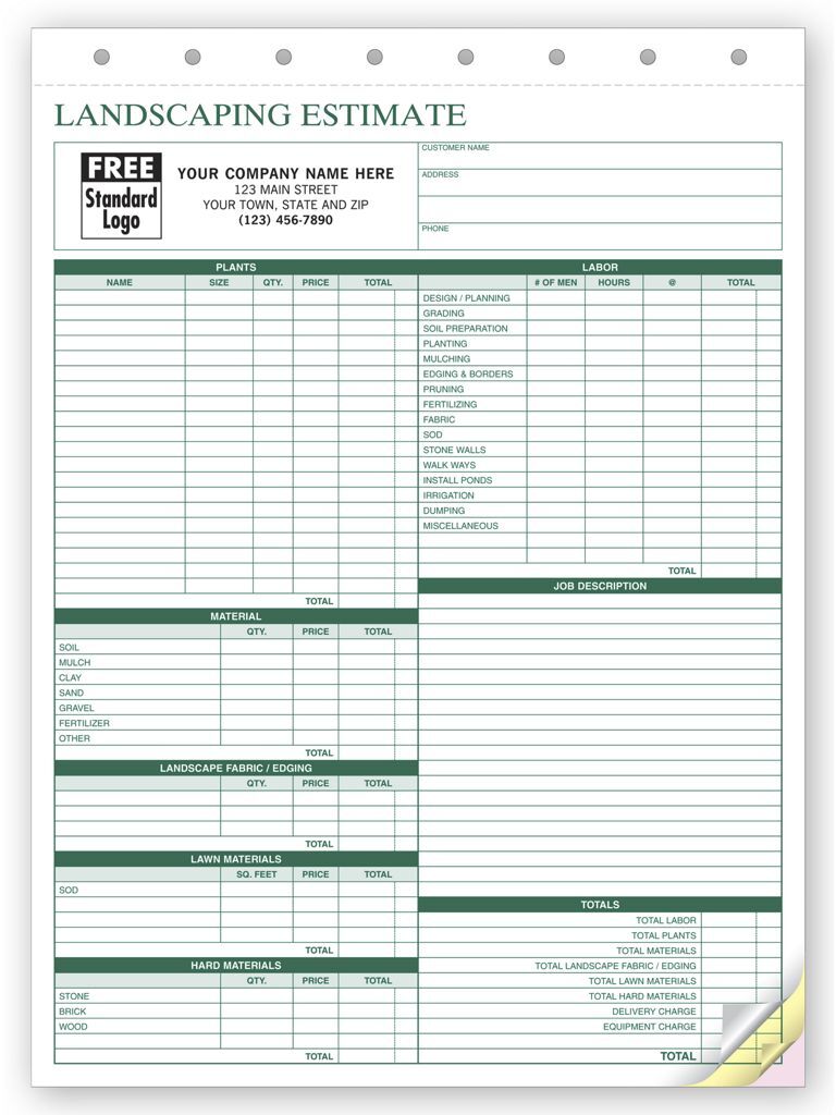 6571 - Custom Landscaping Estimates