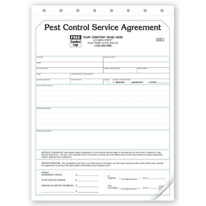 Pest Control Service Agreements