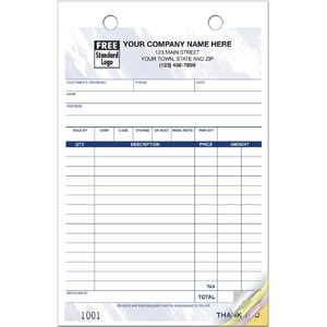 610T - Customized Order Forms - Color Background