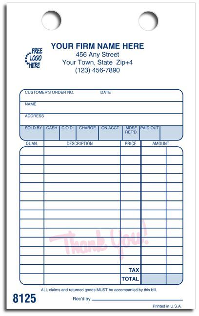 15816 - Retail Business Register Forms