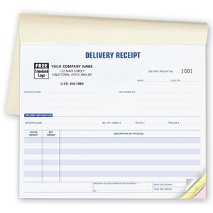 Delivery Receipt Books