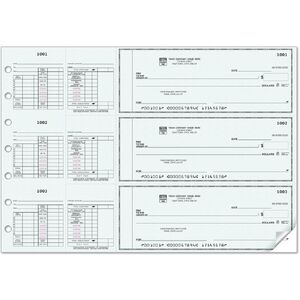 Custom 3-To-A-Page Salary Payroll Checks