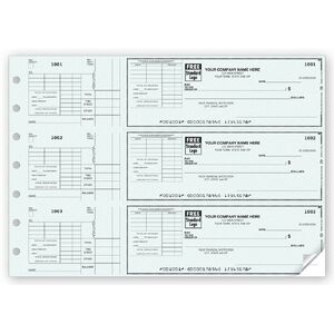 Custom 3-To-A-Page Checks with Voucher Stub