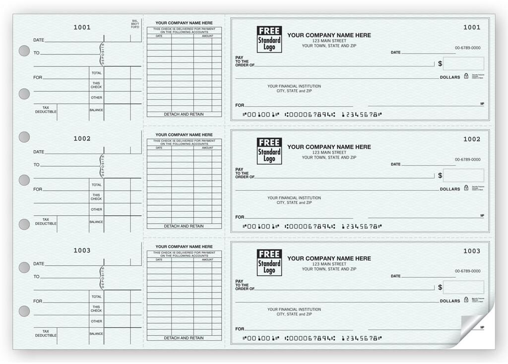 3-Per-Page Voucher Checks