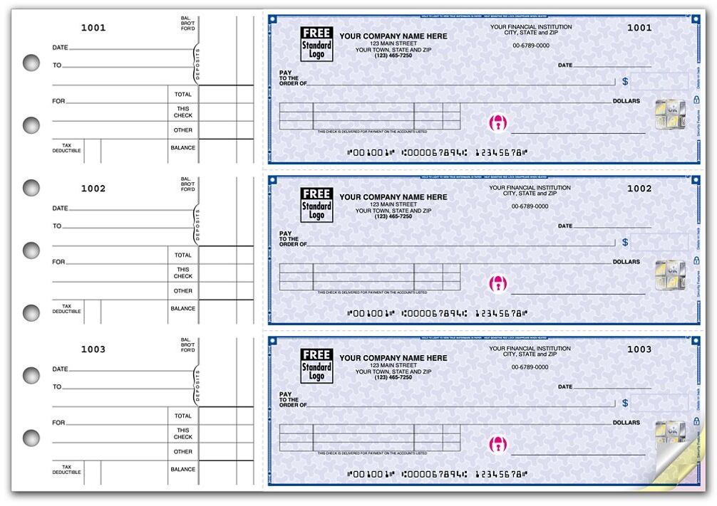 Voucher checks for businesses with highly secure features