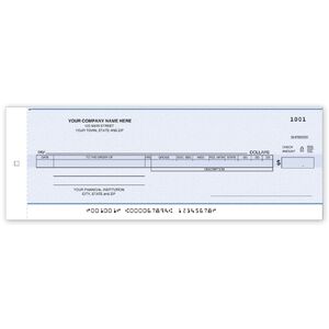 Payroll/General Disbursement Check