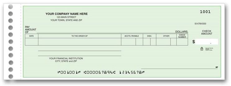 One write accounts payable checks