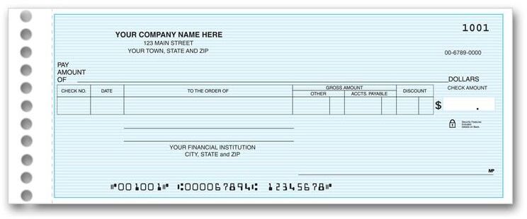 One write accounts payable checks