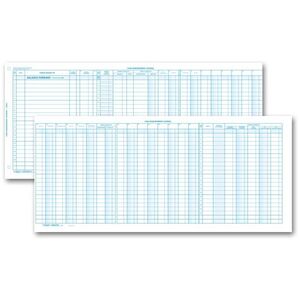 116NJ - One-Write System Accounting Journals - Personal Size 