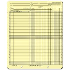 150NL - One-Write System Payroll Ledgers - Weekly