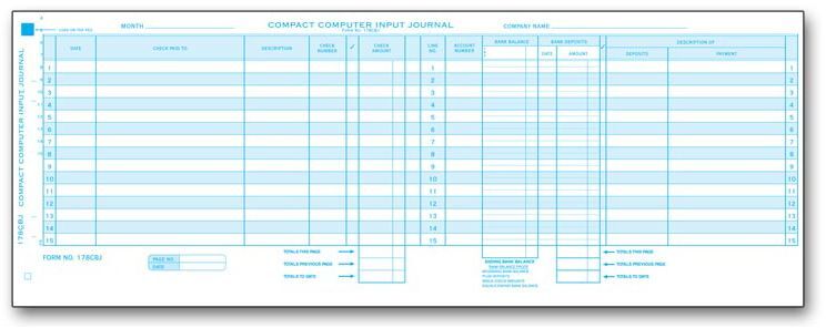 Computer Input Journals