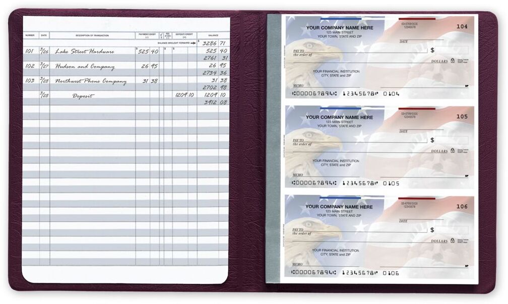 56202N - Check Registers for Secretary Deskbook