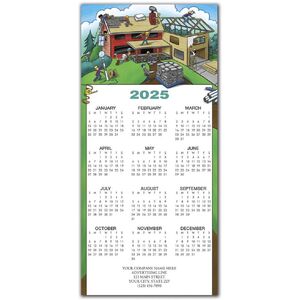 2025 holiday calendar cards for contractors