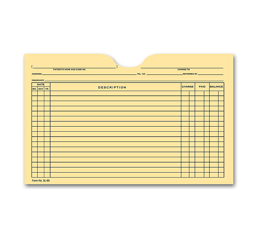 Patient File Folders