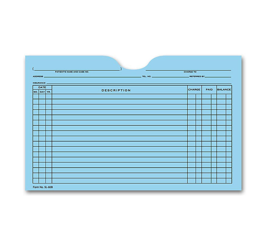 Medical Patient File Folders