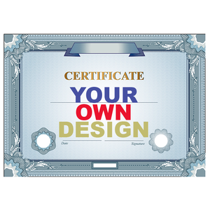 Custom share certificates printing