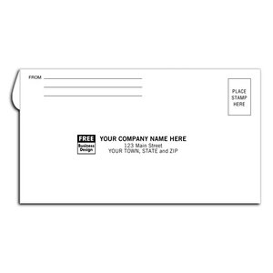 Small custom return envelope printing