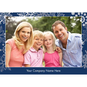 Custom greeting cards for a business, with a picture